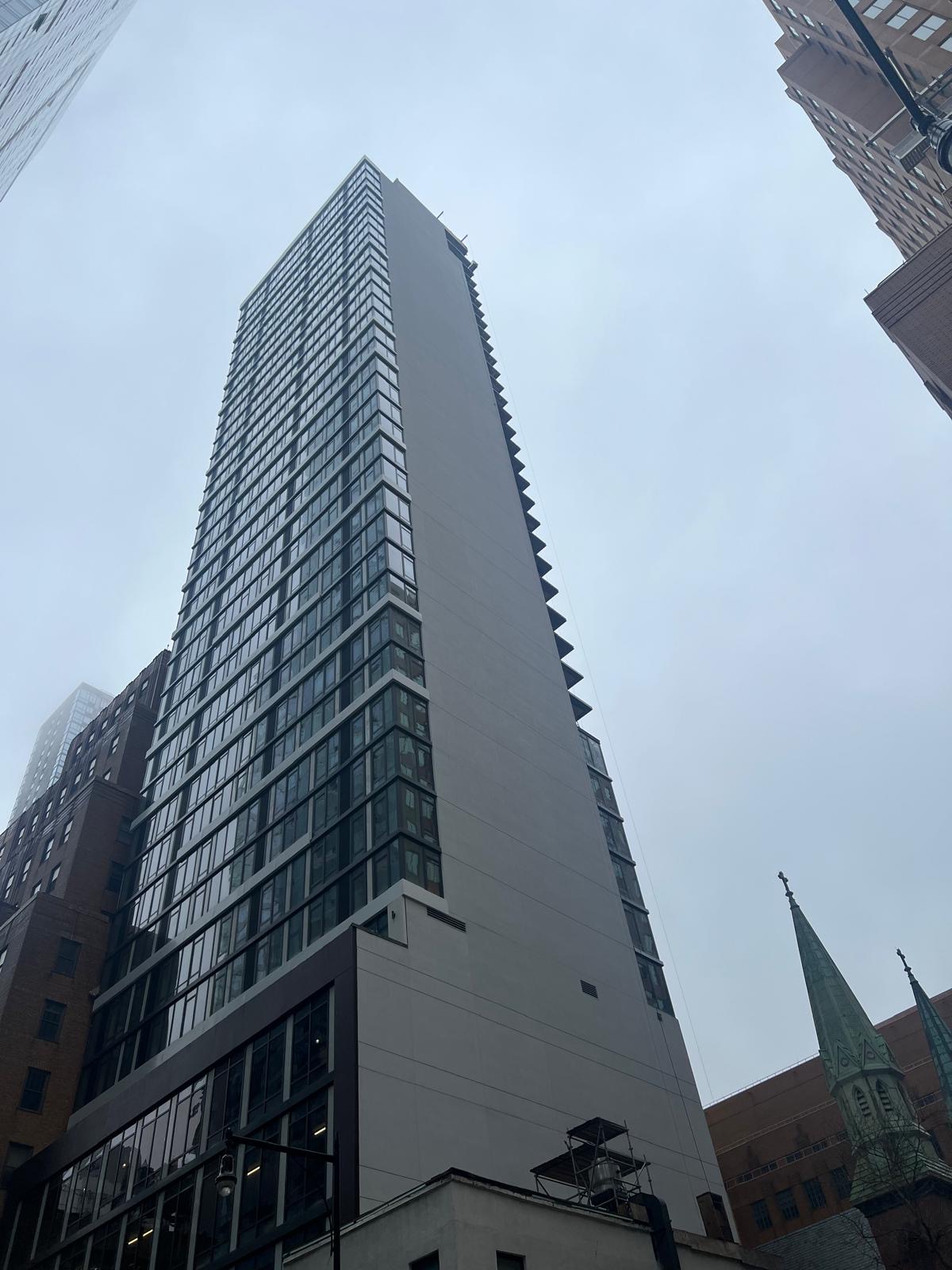111 Willoughby Street commercial tower exterior and window system