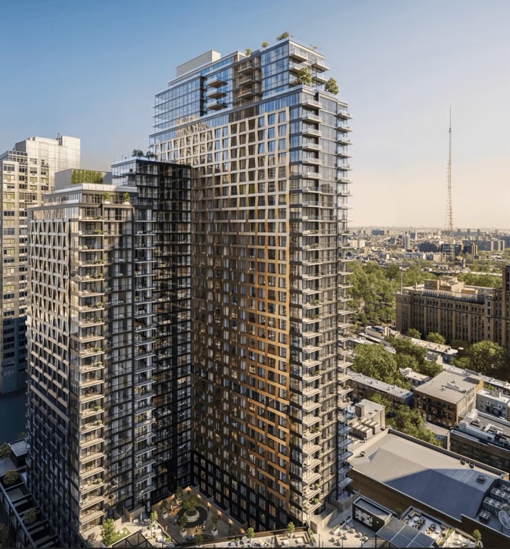 625 Fulton St mixed-use residential building facade